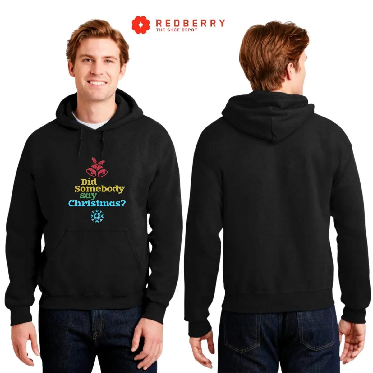 Sudadera Navideña Hombre Deportiva Hoodie 007