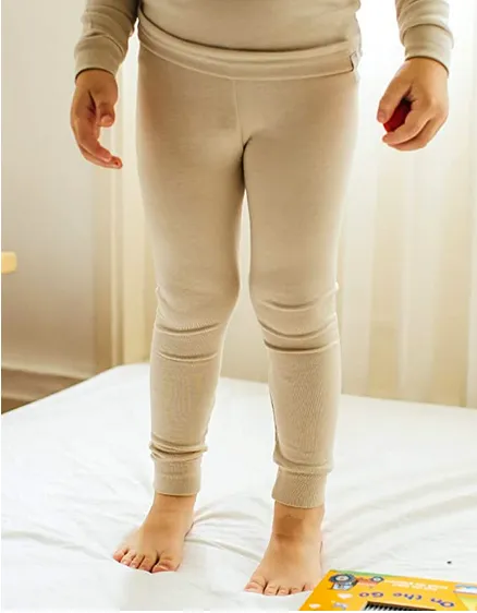 Super Luxury Soft Modal Beige Boys & Girls Playwear
