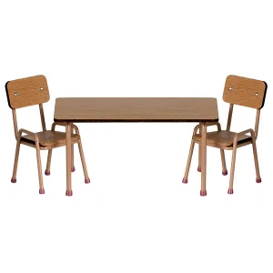 Table and Chair Set, Mouse - Dark Powder