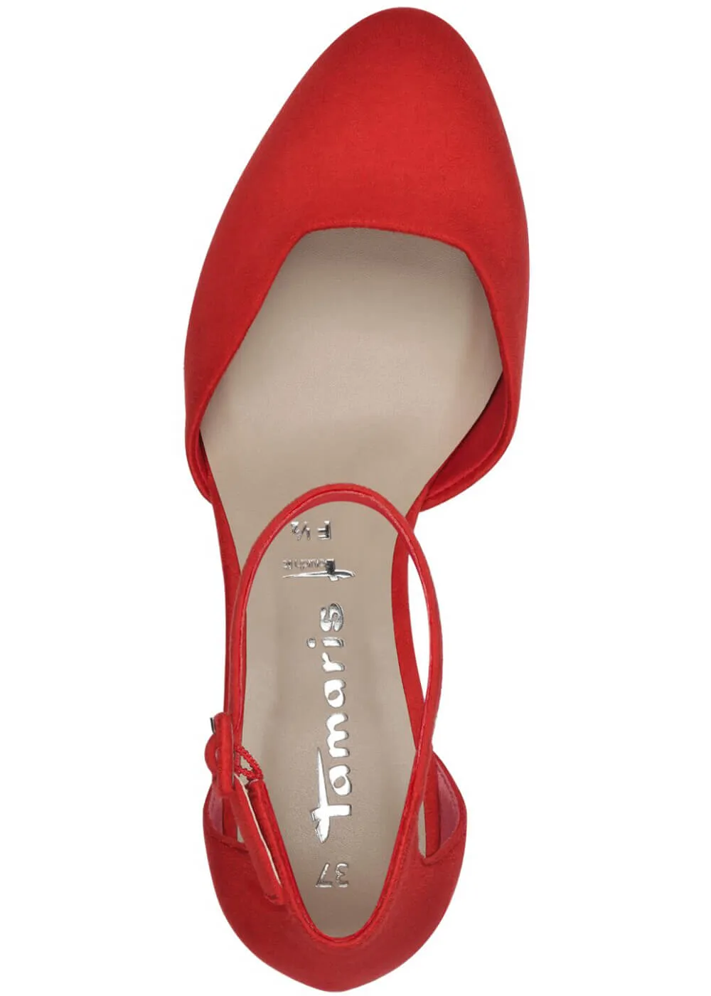 Tamaris Vera Vegan 50's Pumps Red