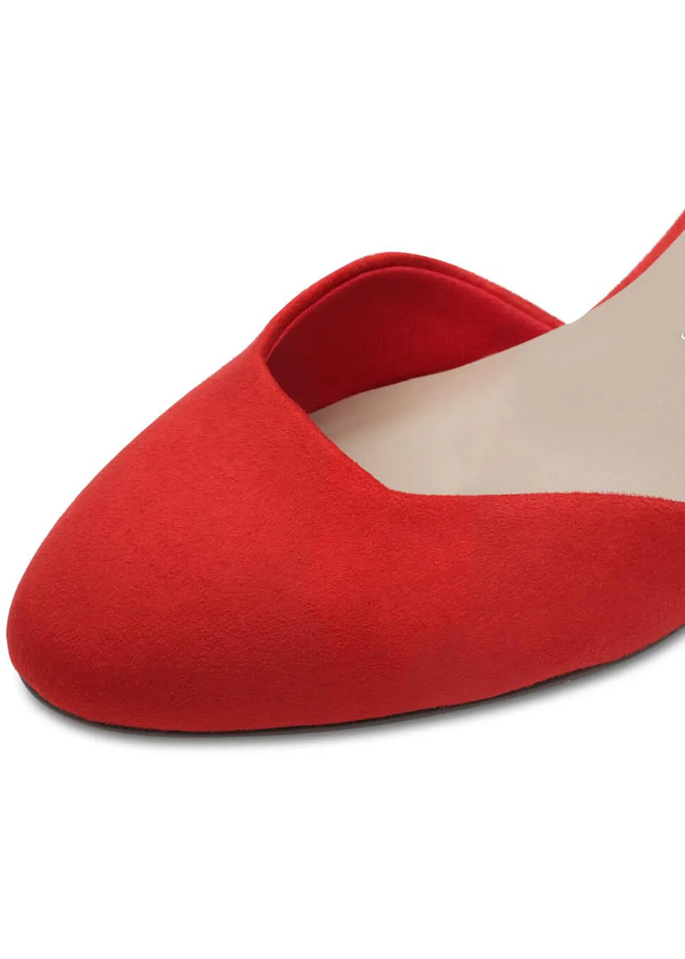 Tamaris Vera Vegan 50's Pumps Red