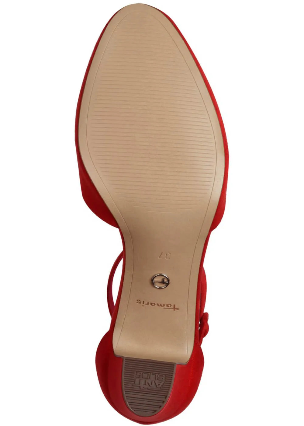 Tamaris Vera Vegan 50's Pumps Red
