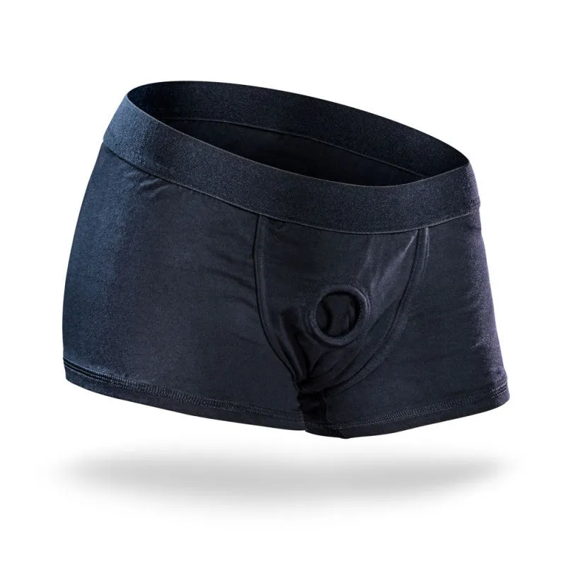 Temptasia - Harness Briefs - Large - Black