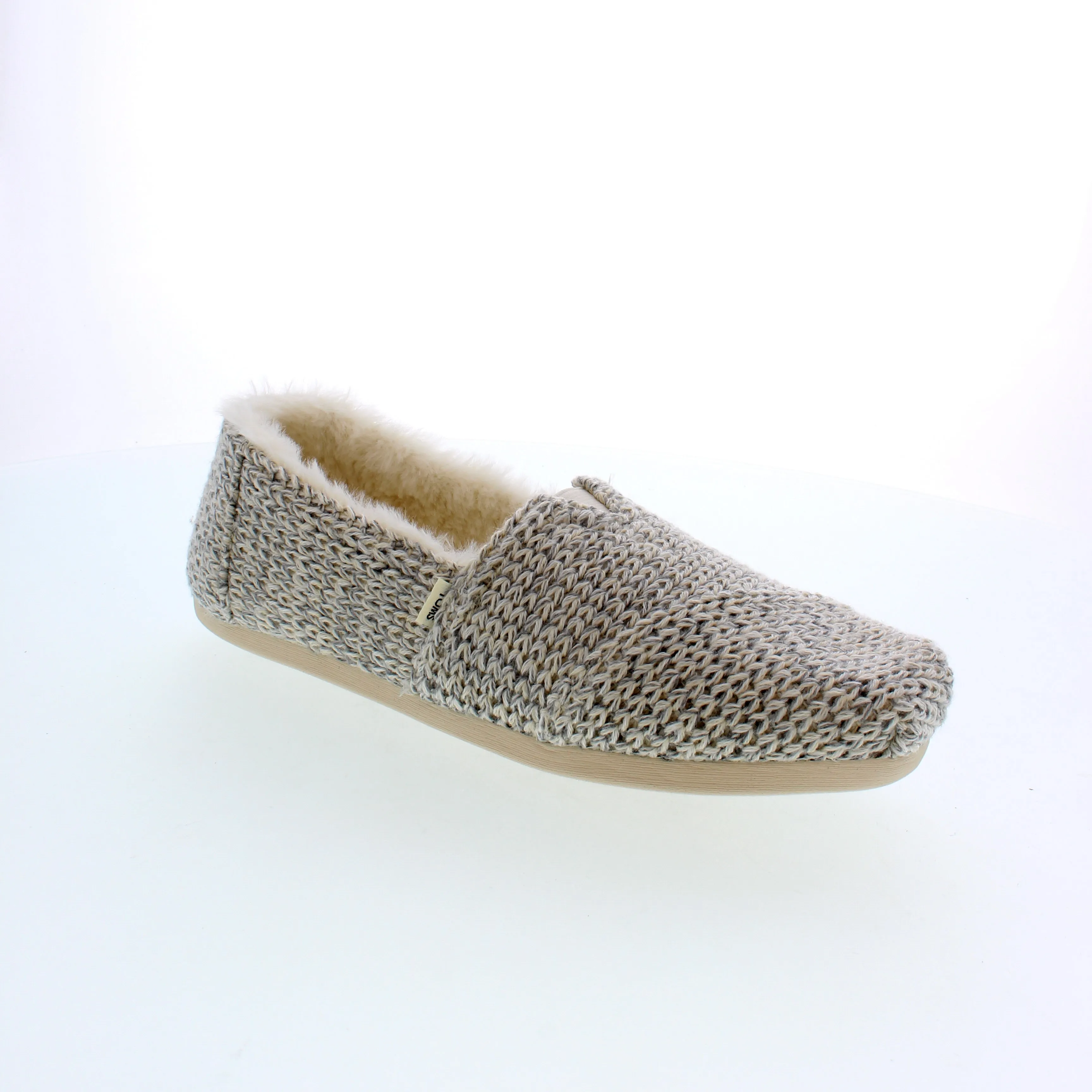 Toms Alpargata - White Cozy Sweater Knit