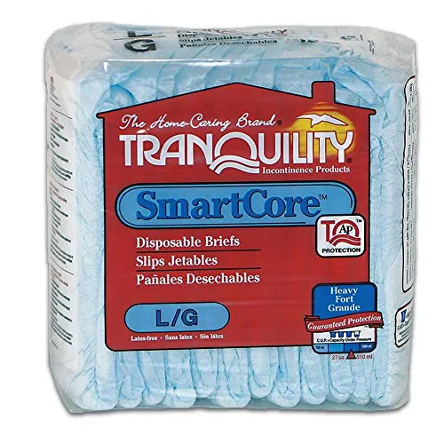 Tranquility SmartCore Breathable Briefs, Large, Case/96 (8/12s)