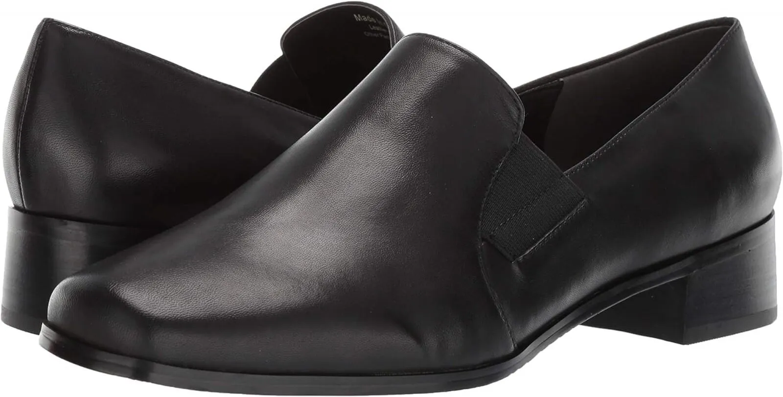 Trotters Women's Slip On Ash Loafer Shoes T4158001 Black 9.5N