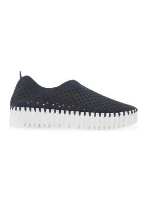 Tulip 3373 Slip on Platform In Navy