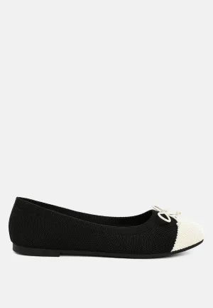 Two Tone Ballerinas By RUW