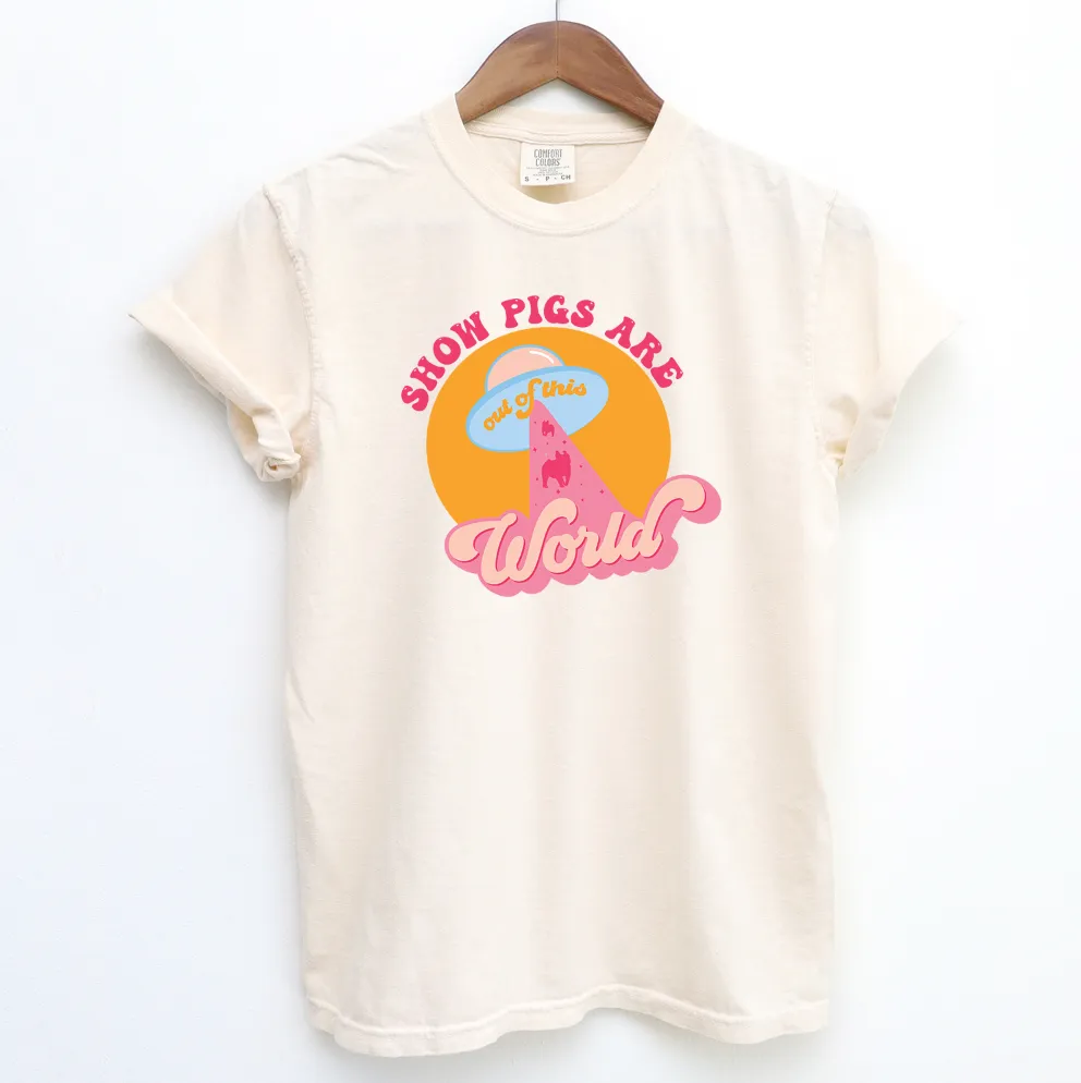 UFO Pig ComfortWash/ComfortColor T-Shirt (S-4XL) - Multiple Colors!