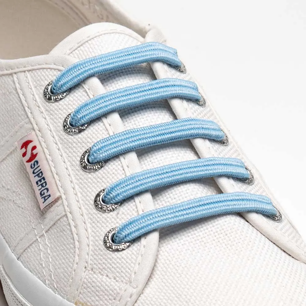 uLace Kiddos No-Tie Sneaker Laces - Baby Blue