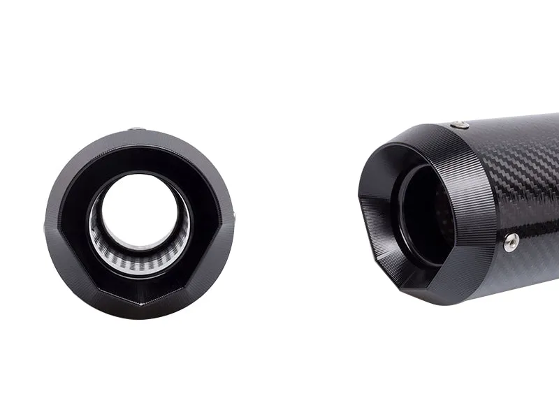 Universal Carbon Motorcycle Slip-On Exhaust Muffler