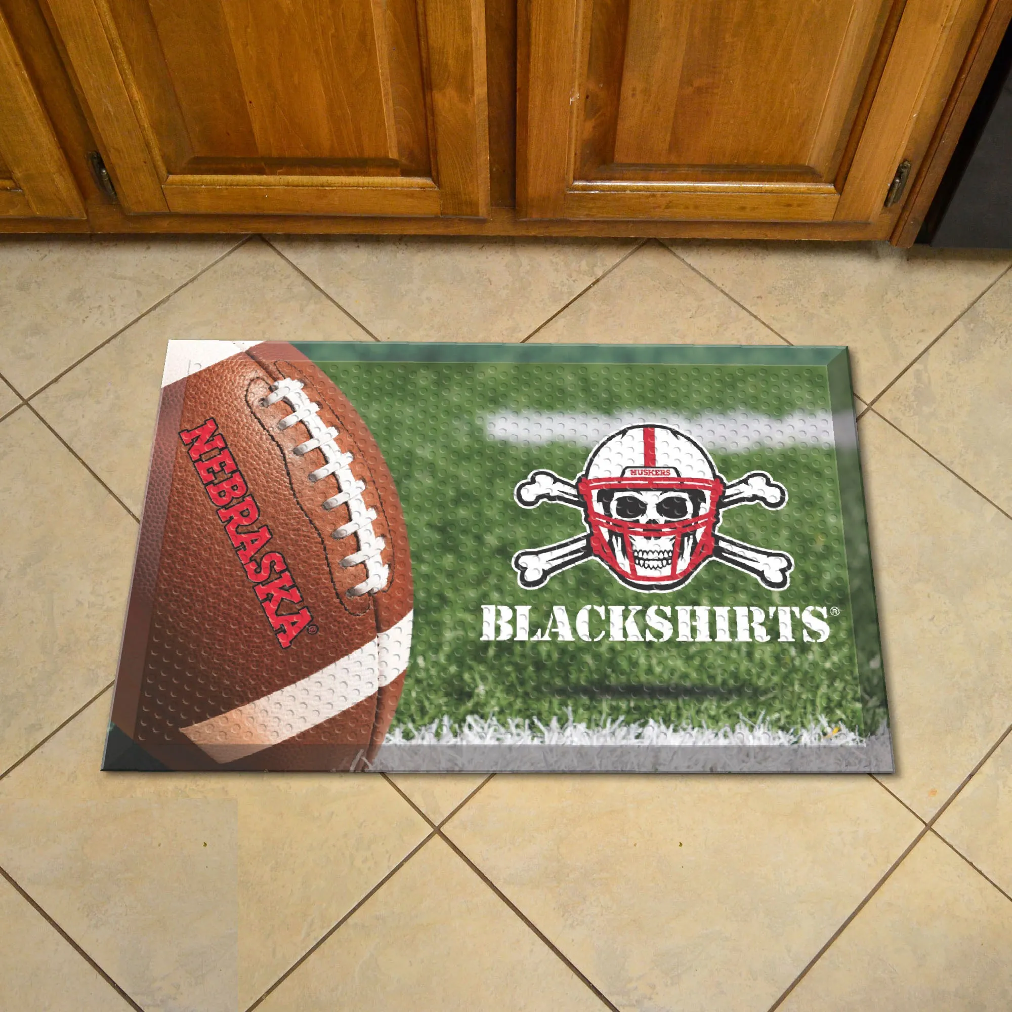 University of Nebraska Scraper Mat