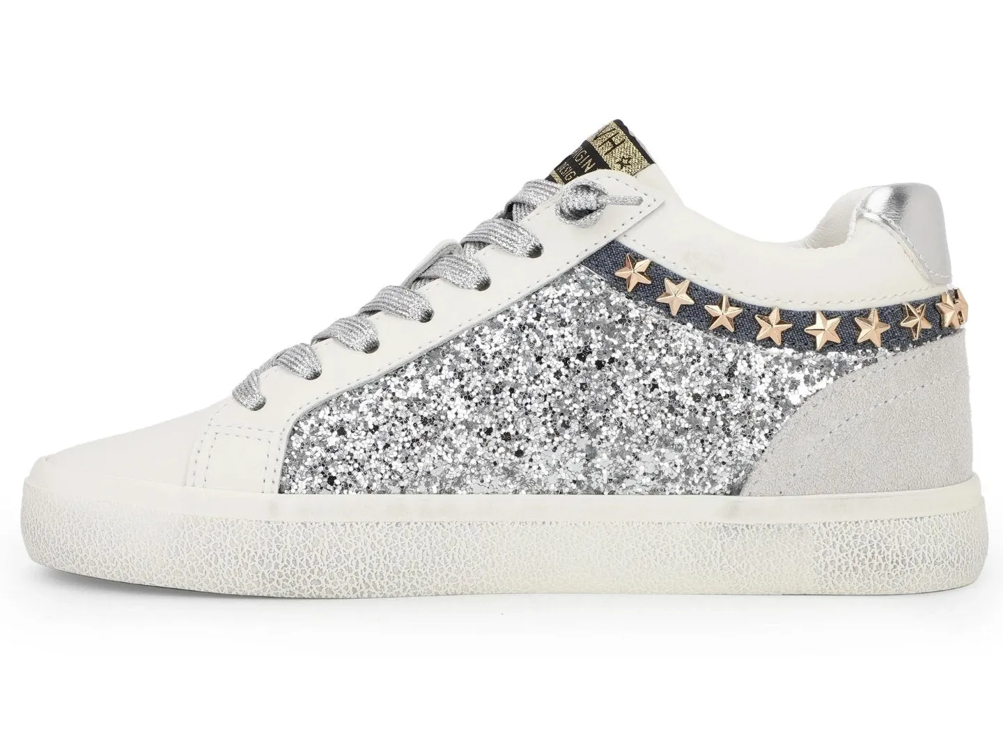 Vintage Havana: Bounce Siver glitter