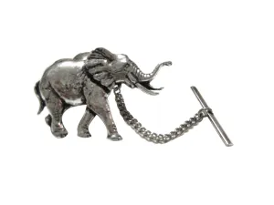 Walking Elephant Tie Tack