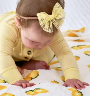 When life hands you Lemons - Muslin Swaddle