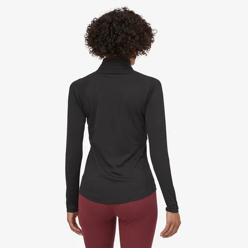 Women's Patagonia | Capilene Baselayer Zip Neck | Black