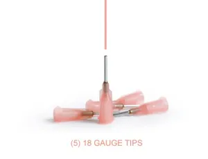 Xiem Applicator Tips 18-Gauge Pack of 5