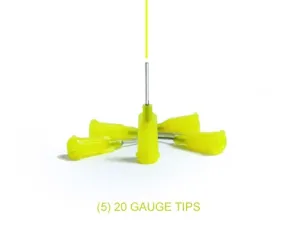 Xiem Applicator Tips 20-Gauge Pack of 5