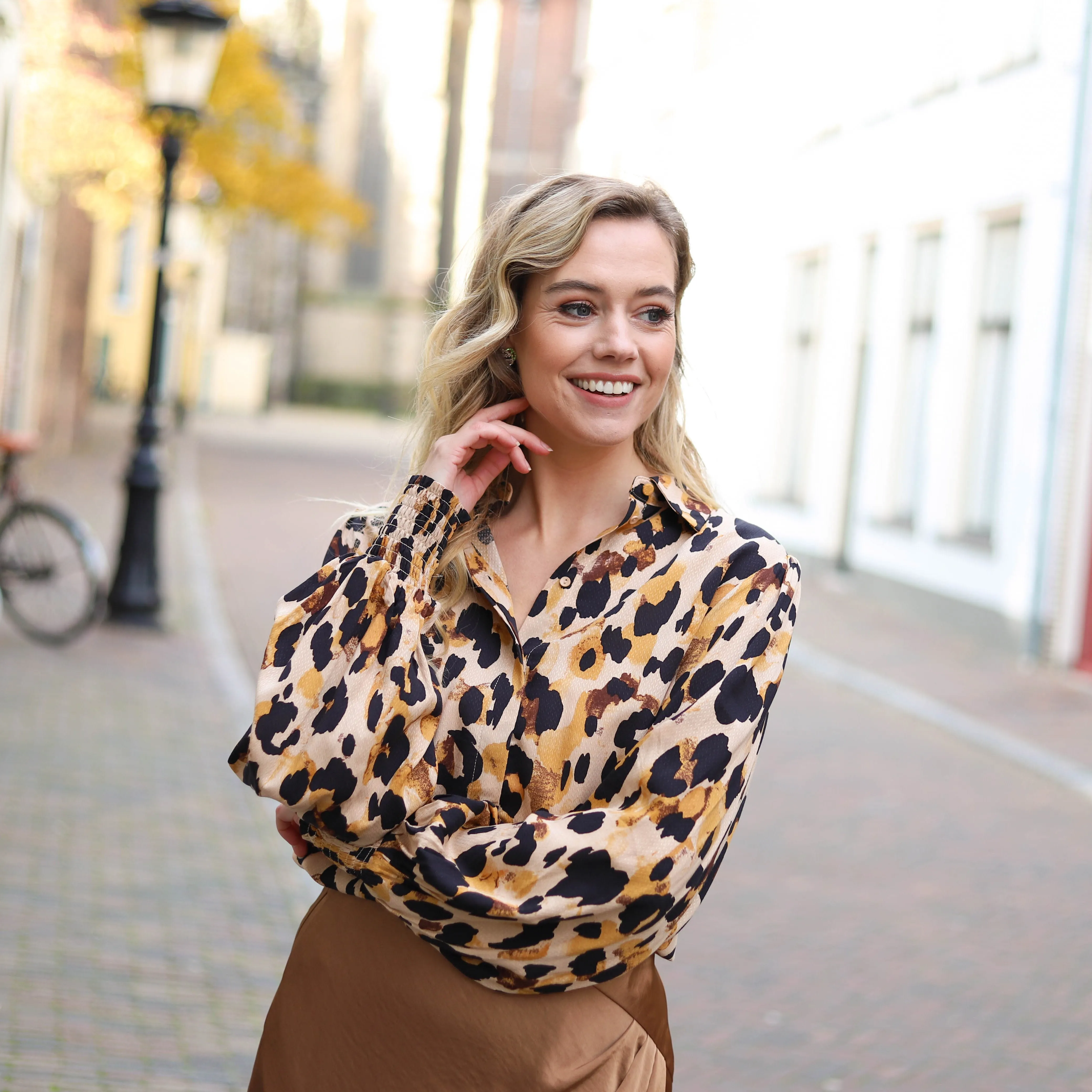 YAS Alira blouse black new Leo