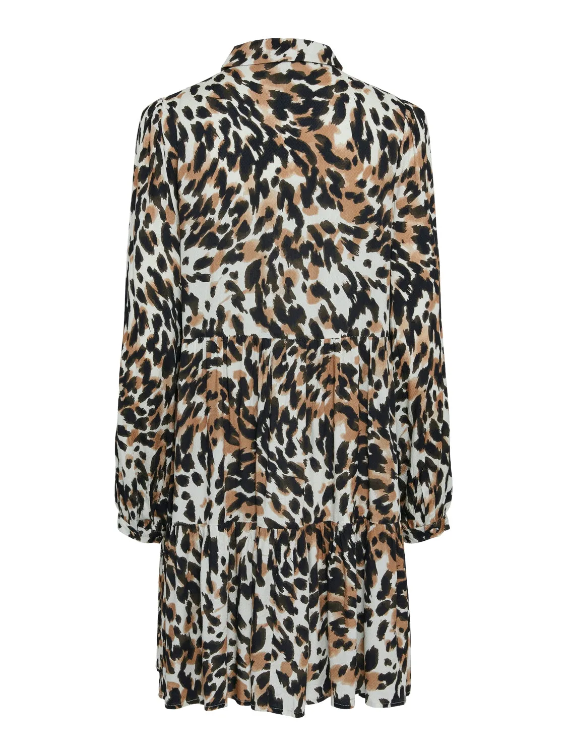 YAS Alira shirt dress black Leo