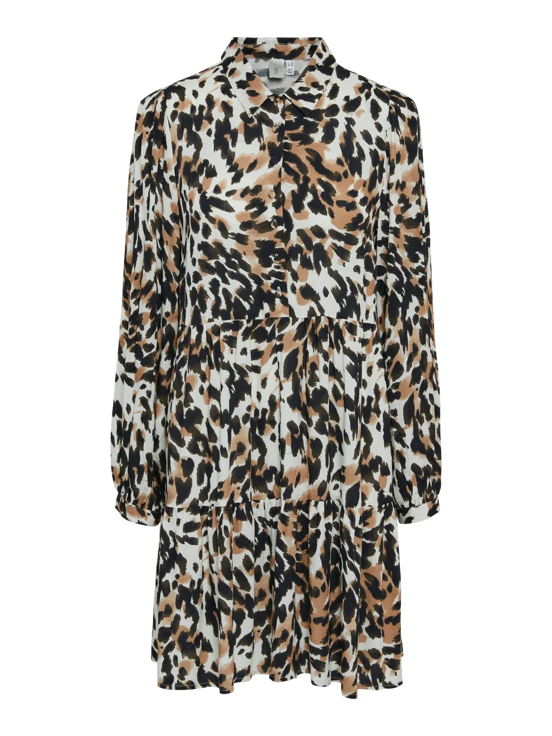 YAS Alira shirt dress black Leo
