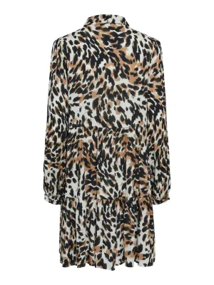 YAS Alira shirt dress black Leo