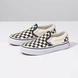 Zapatillas Vans de Niños Classic Slip-On - Black/White