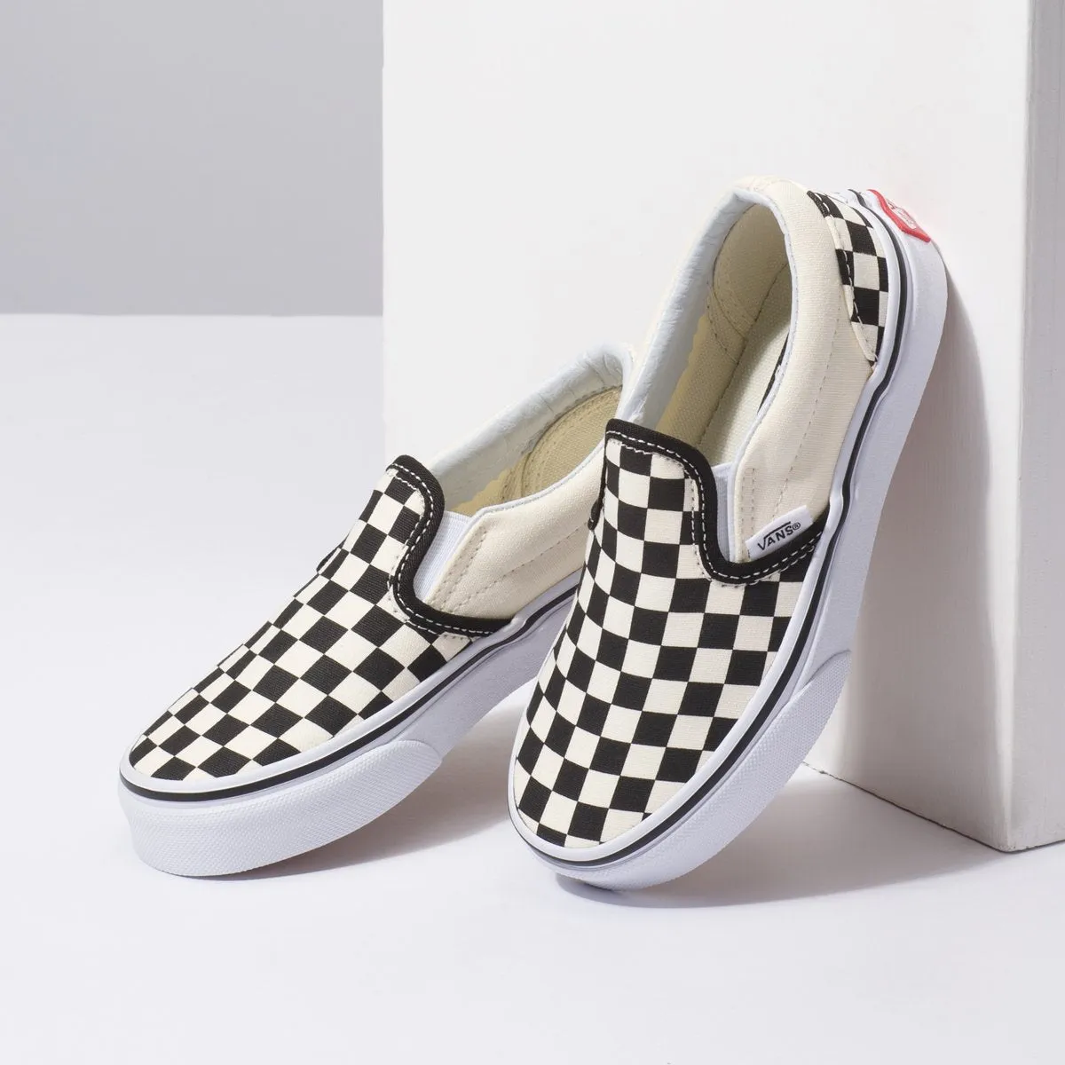 Zapatillas Vans de Niños Classic Slip-On - Black/White